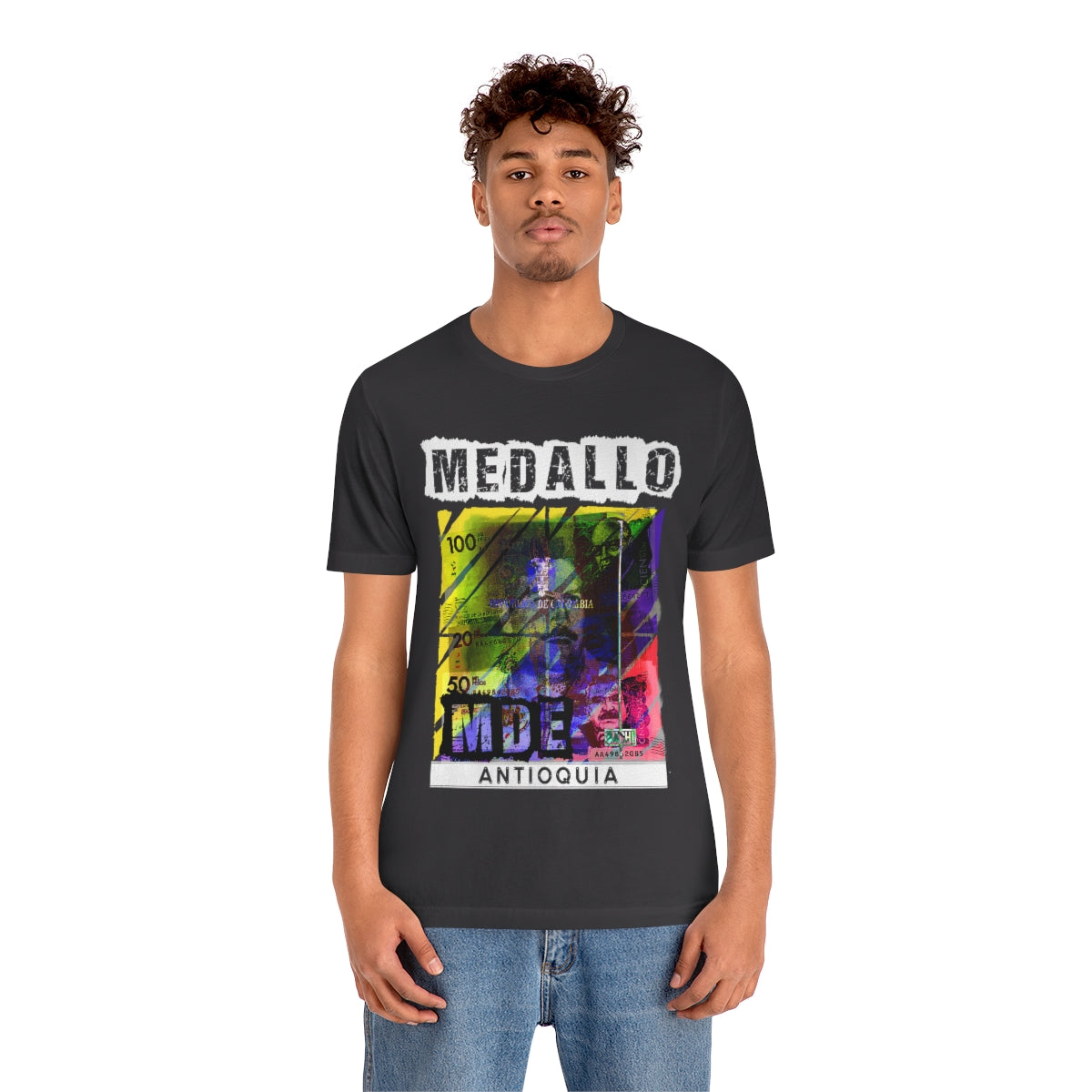 Unisex T-shirt Rep Your Country Medellin Colombia Medallo Printify