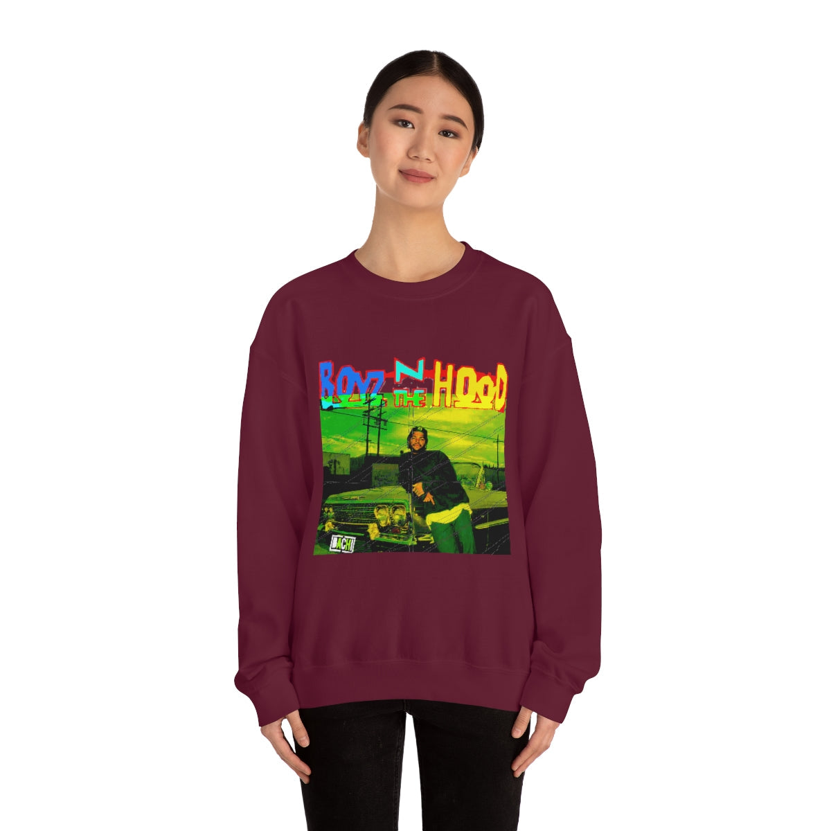 Unisex Sweater Bachi Boyz In The Hood Ice Cube Printify