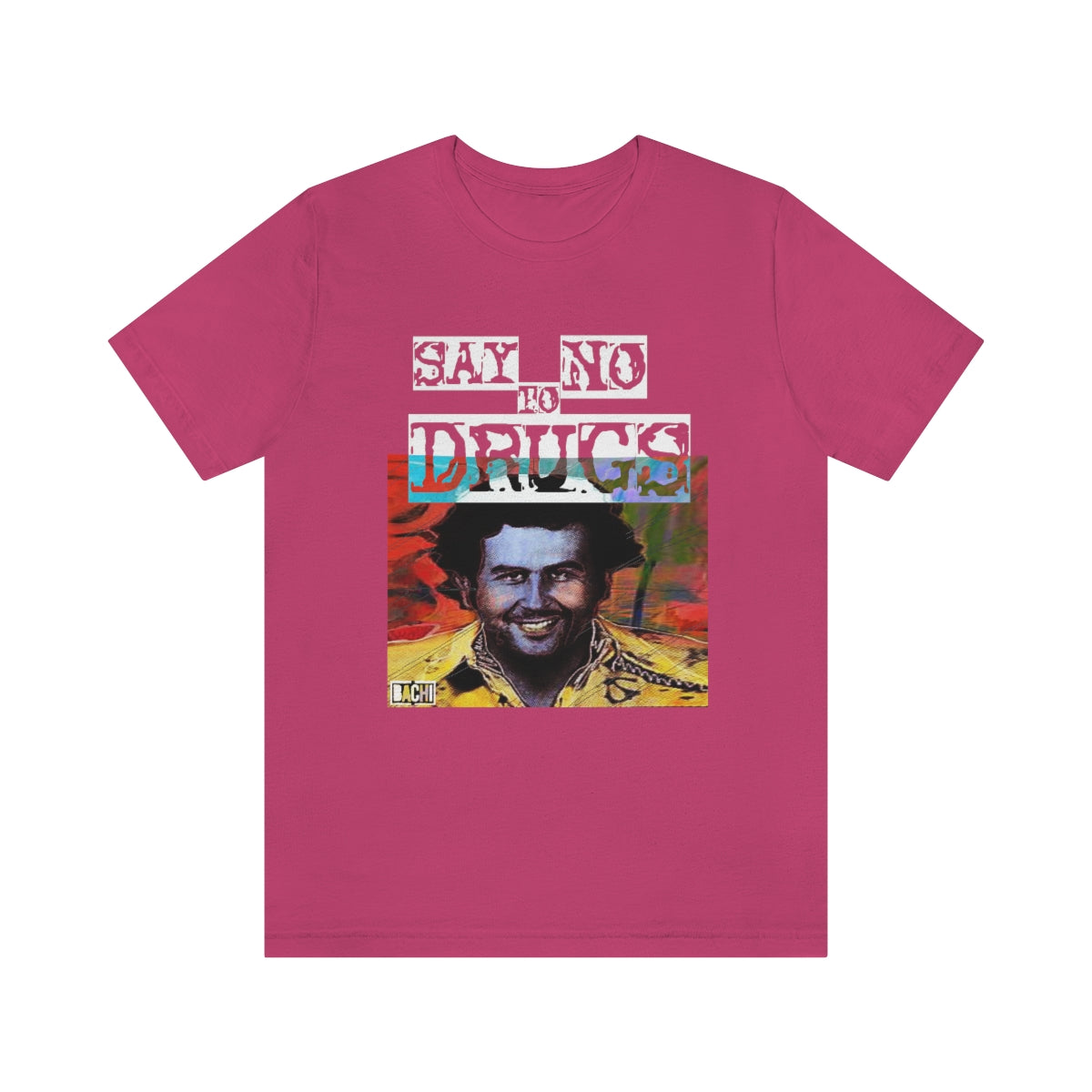 Unisex T-shirt Pablo Escobar Water Paint Art - Bachi Apparel