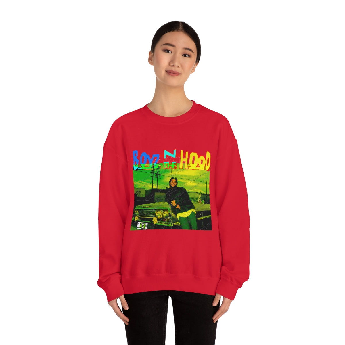 Unisex Sweater Bachi Boyz In The Hood Ice Cube Printify