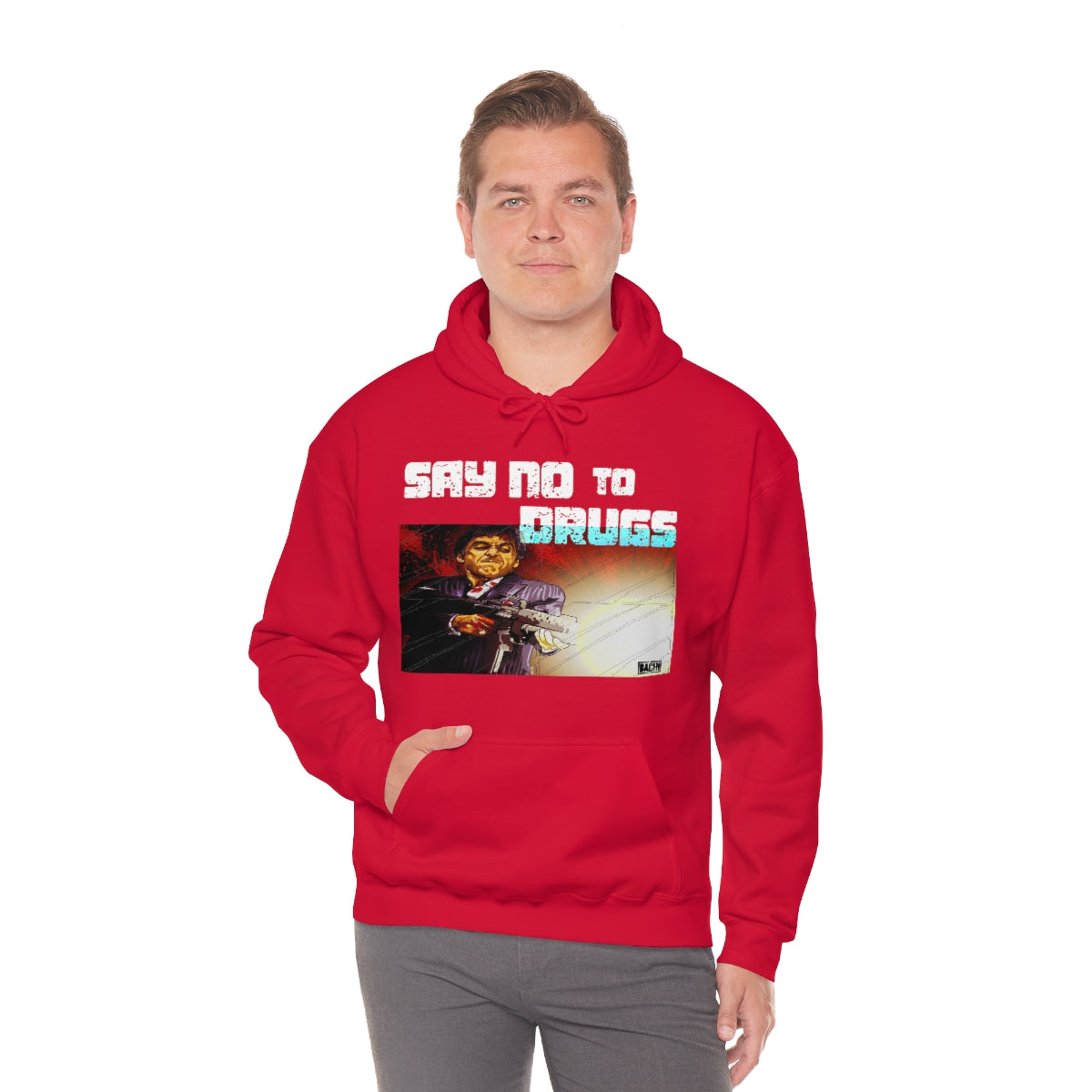 Unisex Hoodie Tony Montana Say No To Drugs