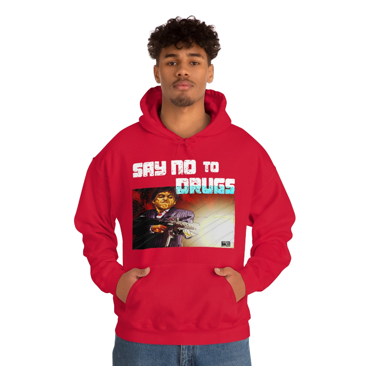 Unisex Hoodie Tony Montana Say No To Drugs