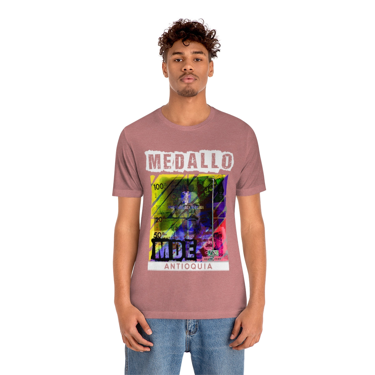 Unisex T-shirt Rep Your Country Medellin Colombia Medallo Printify