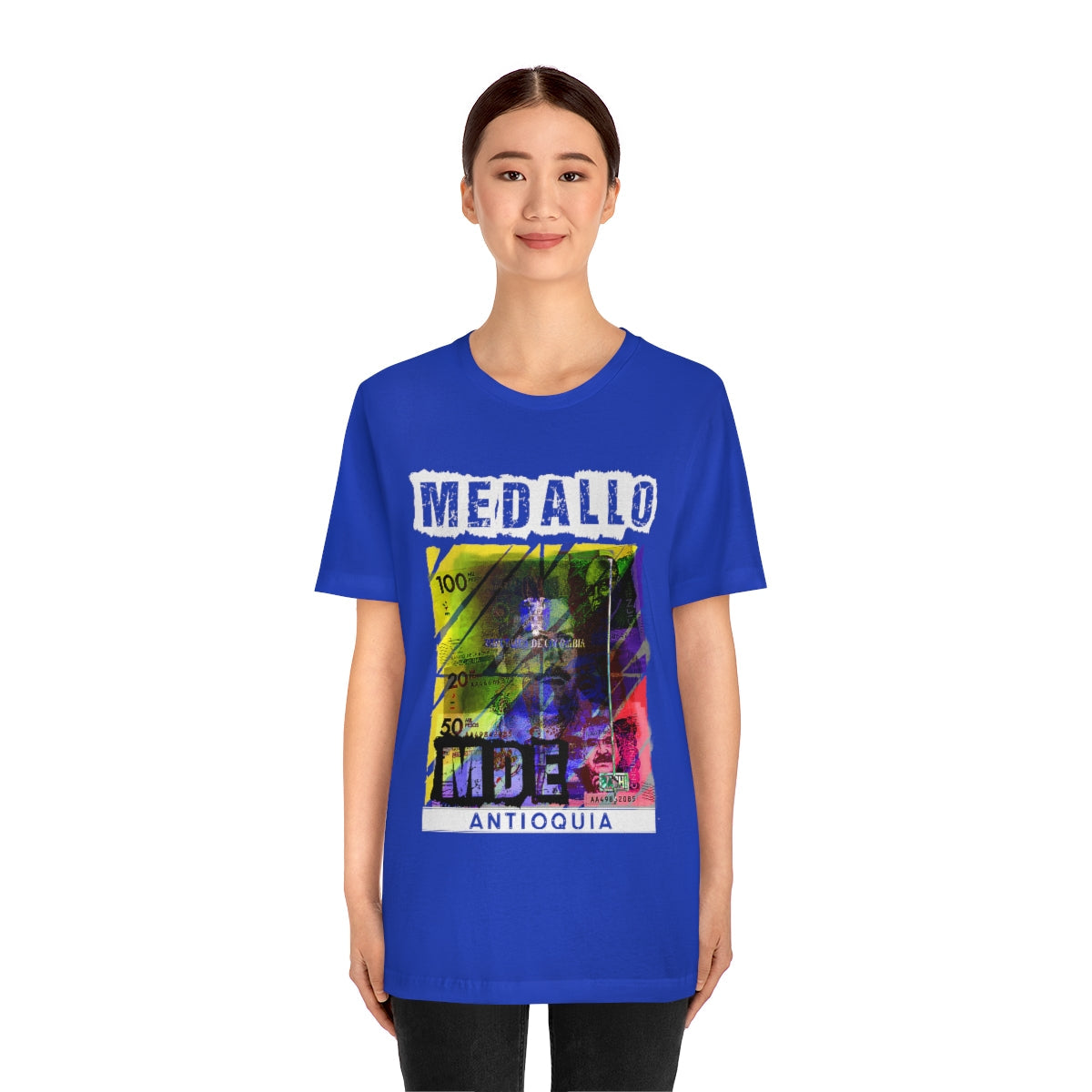 Unisex T-shirt Rep Your Country Medellin Colombia Medallo Printify
