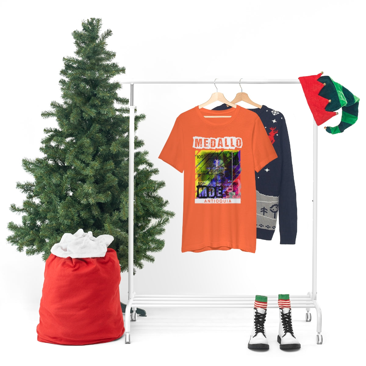 Unisex T-shirt Rep Your Country Medellin Colombia Medallo Printify