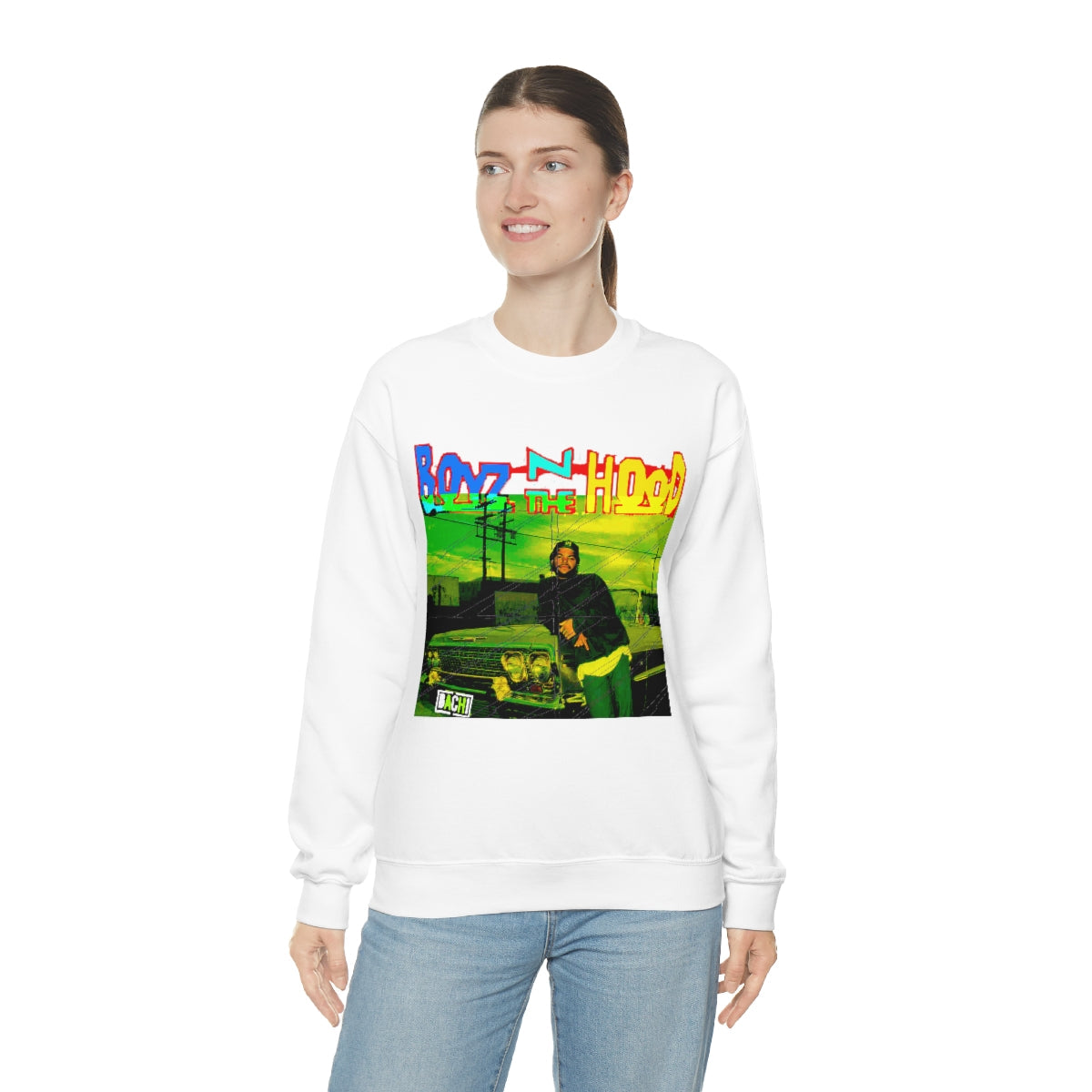 Unisex Sweater Bachi Boyz In The Hood Ice Cube Printify