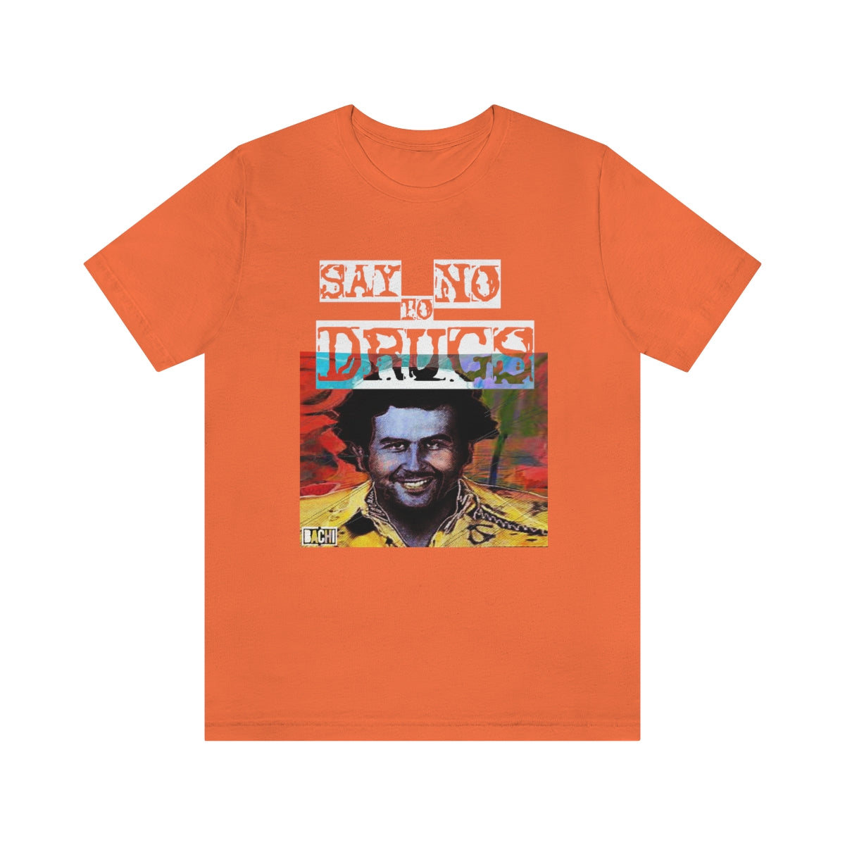 Unisex T-shirt Pablo Escobar Water Paint Art - Bachi Apparel