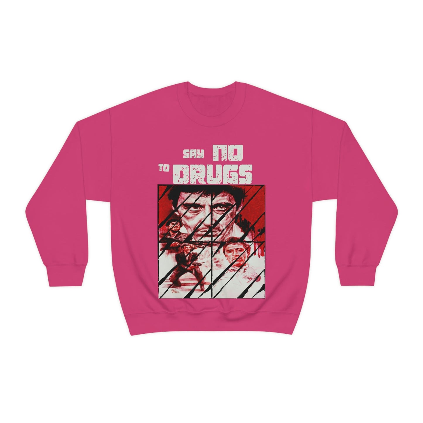 Unisex Sweater Scarface faces Printify
