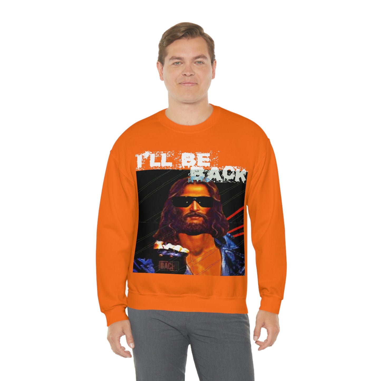 Unisex Sweatshirt Bachi Terminator Jesus