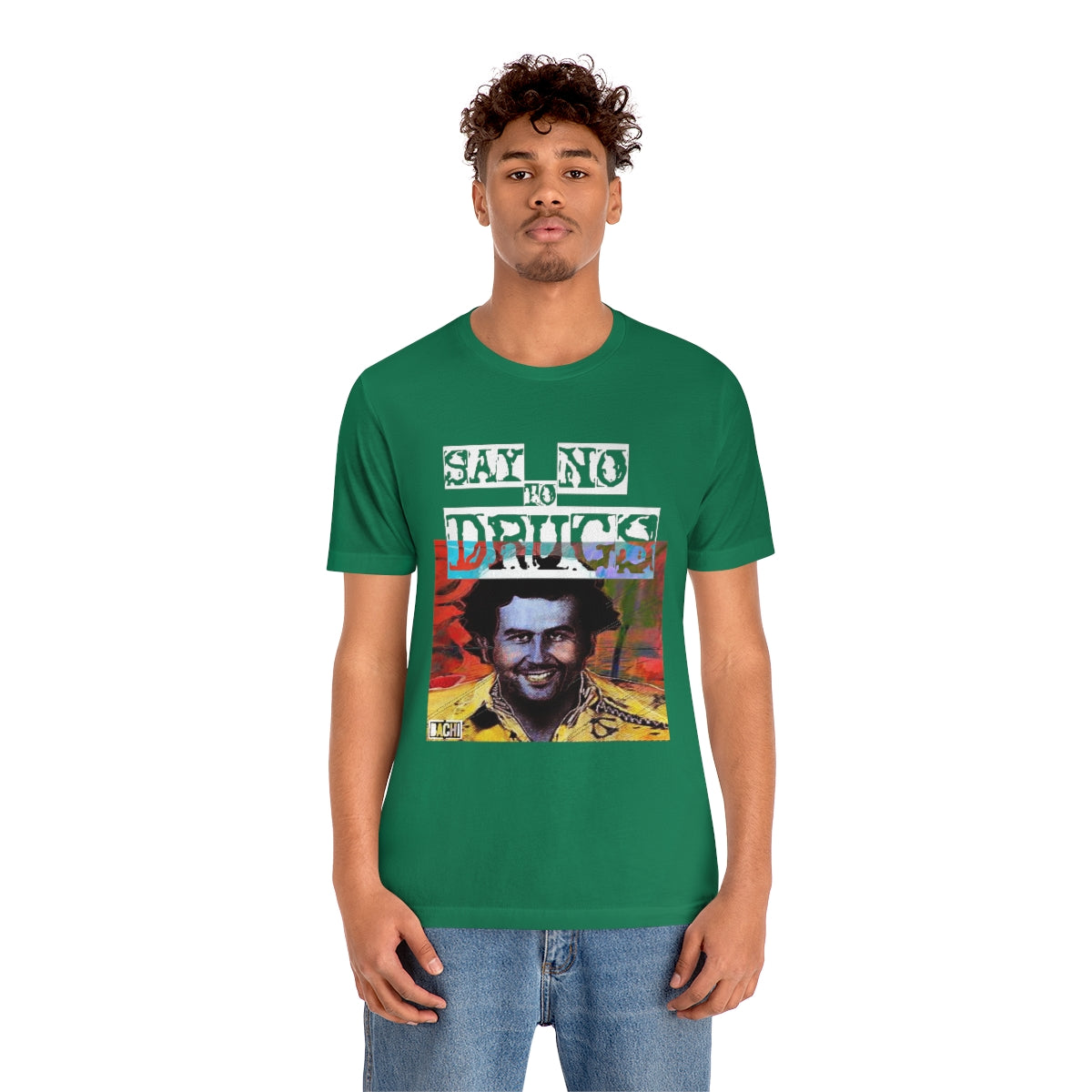 Unisex T-shirt Pablo Escobar Water Paint Art - Bachi Apparel