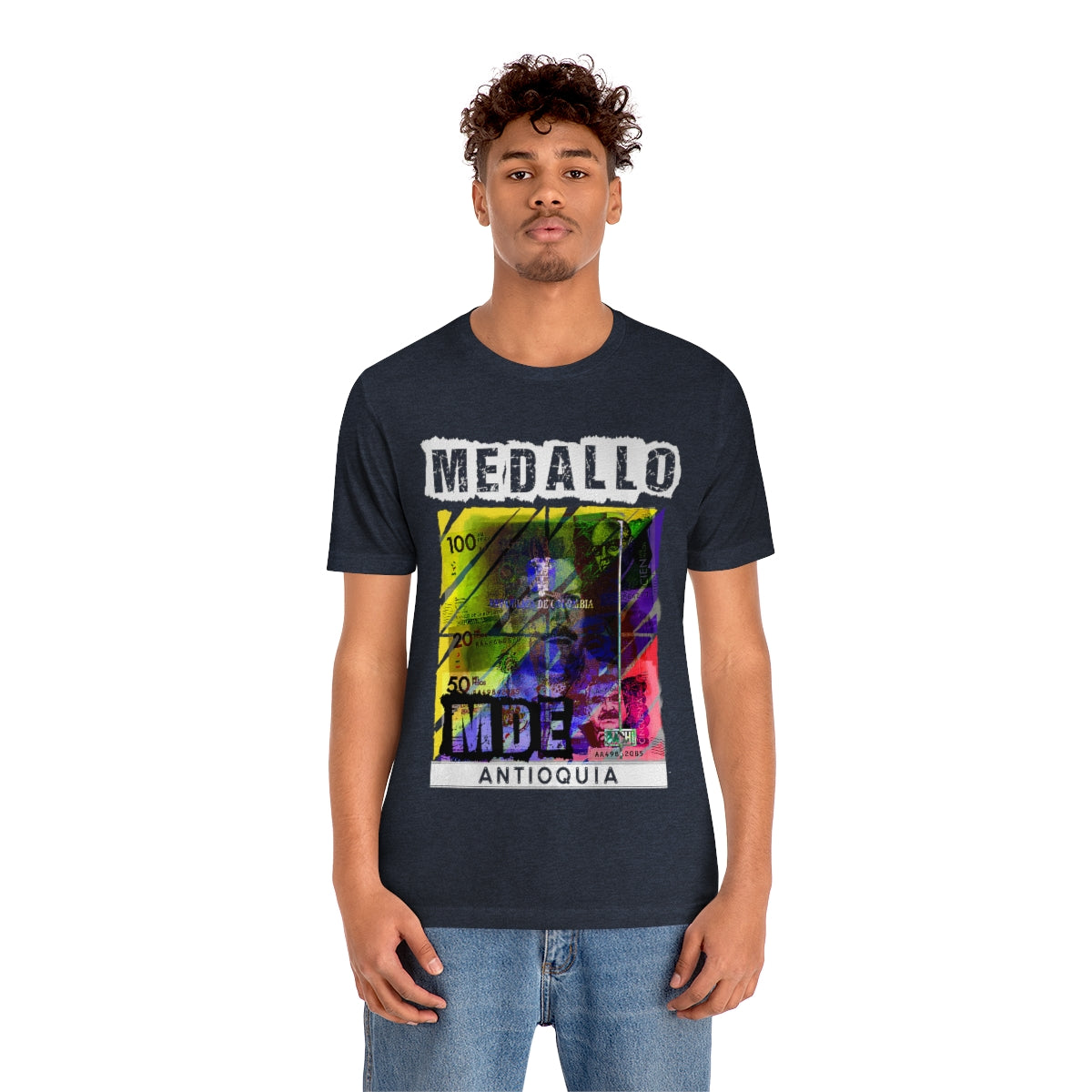 Unisex T-shirt Rep Your Country Medellin Colombia Medallo Printify