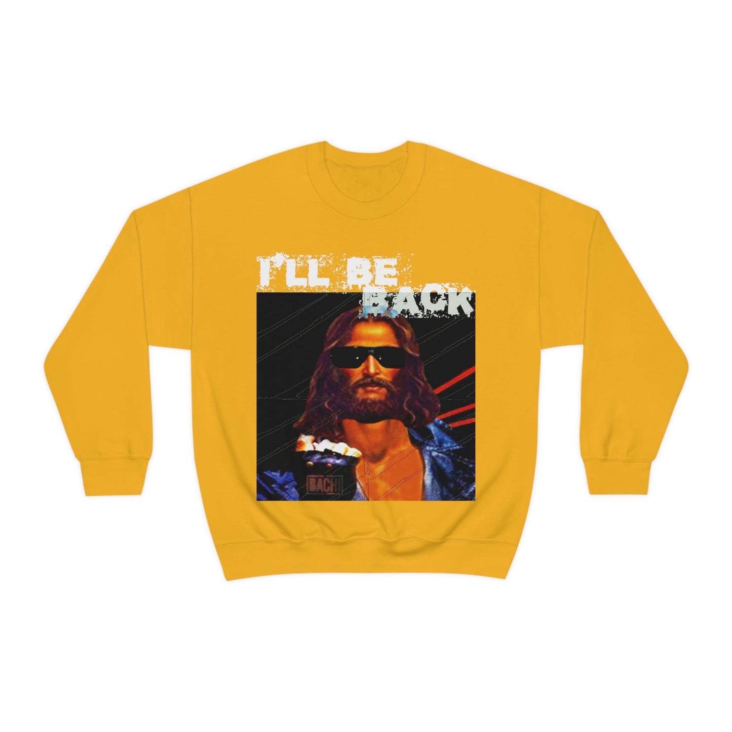 Unisex Sweatshirt Bachi Terminator Jesus