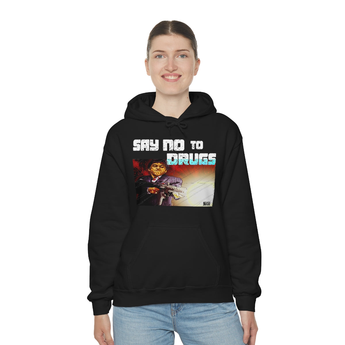 Unisex Hoodie Tony Montana Say No To Drugs