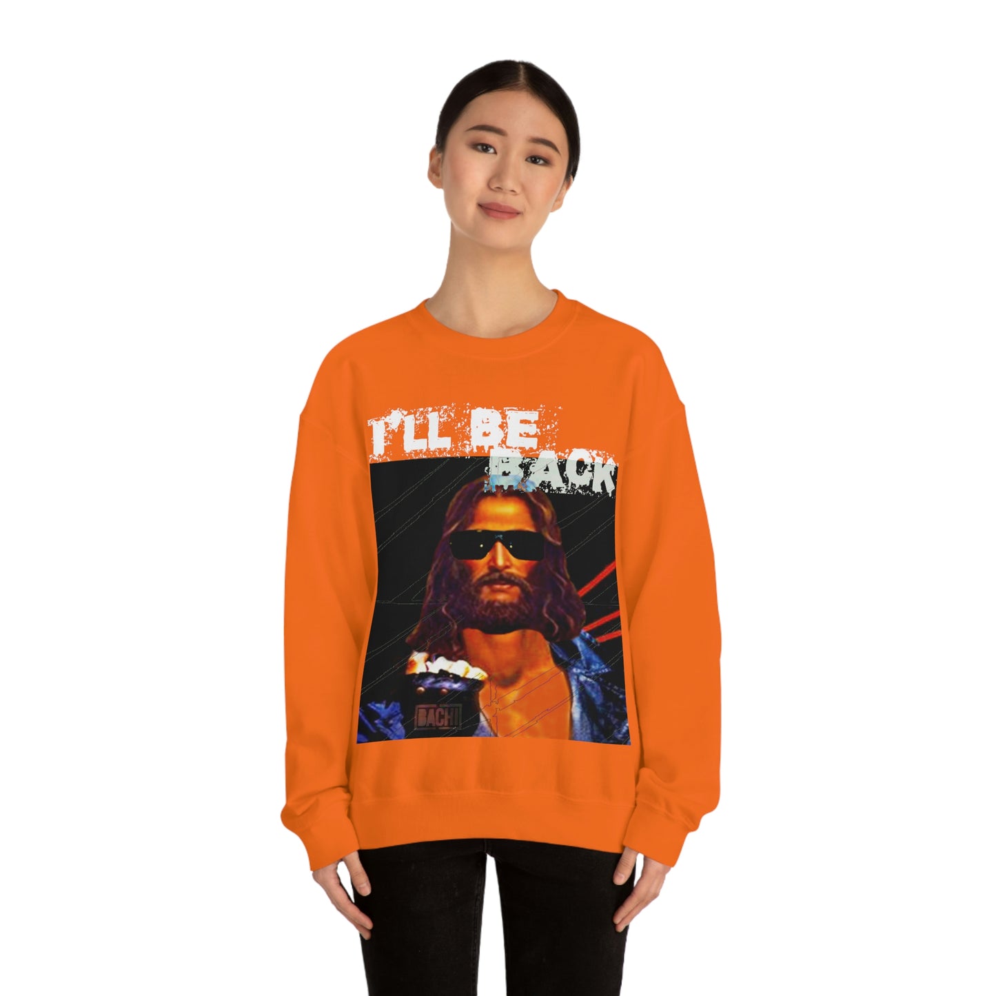 Unisex Sweatshirt Bachi Terminator Jesus