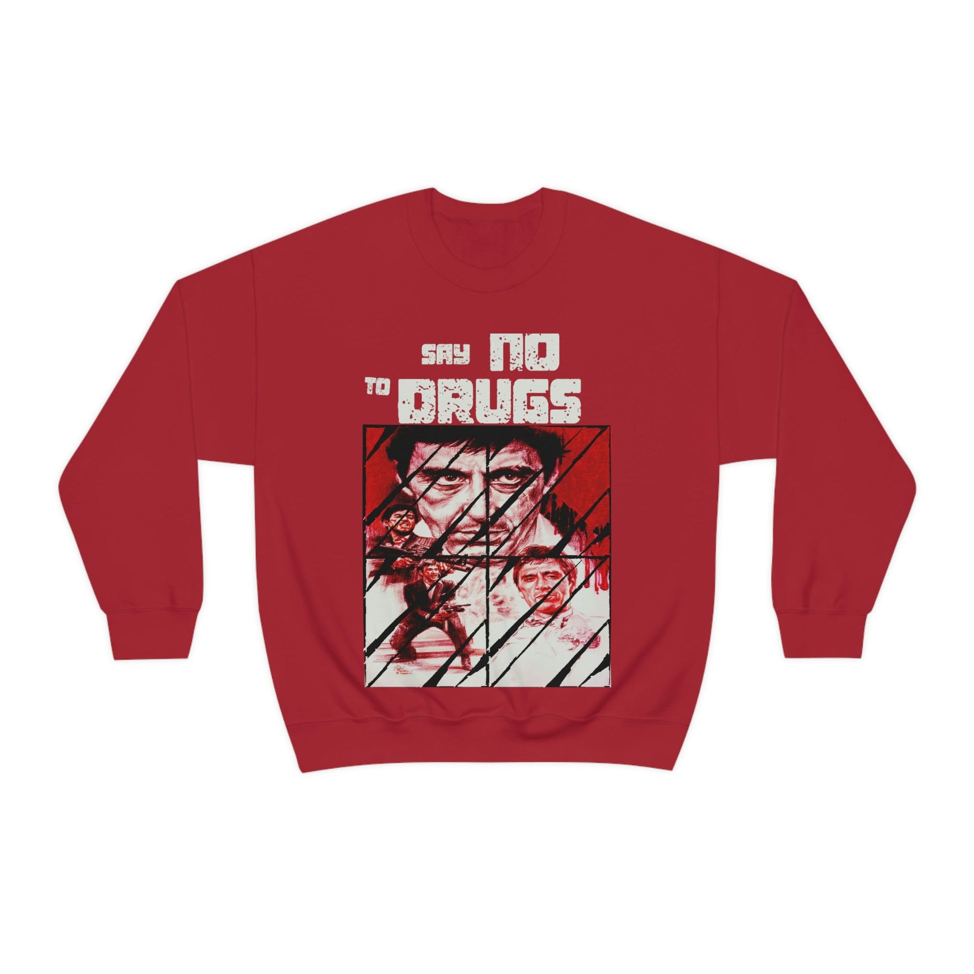 Unisex Sweater Scarface faces Printify