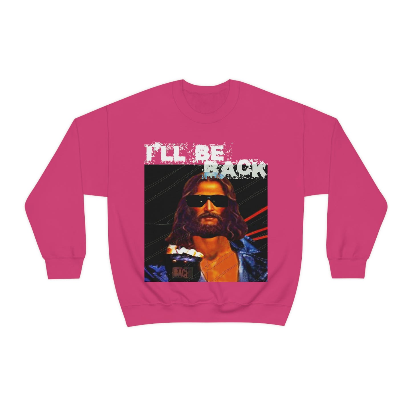 Unisex Sweatshirt Bachi Terminator Jesus