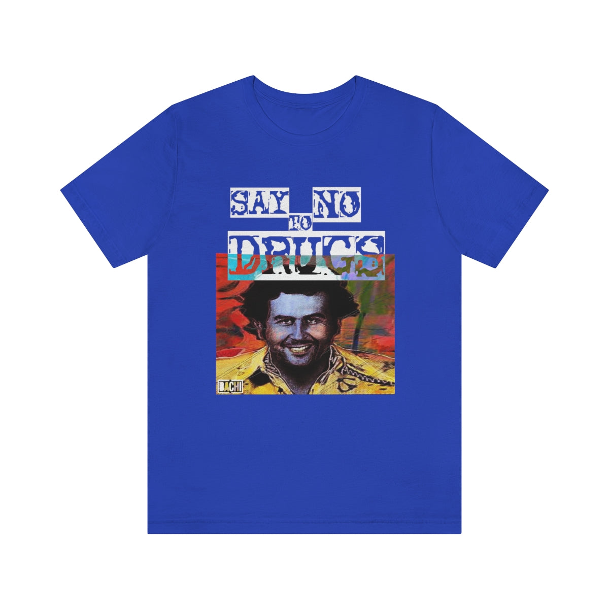 Unisex T-shirt Pablo Escobar Water Paint Art - Bachi Apparel