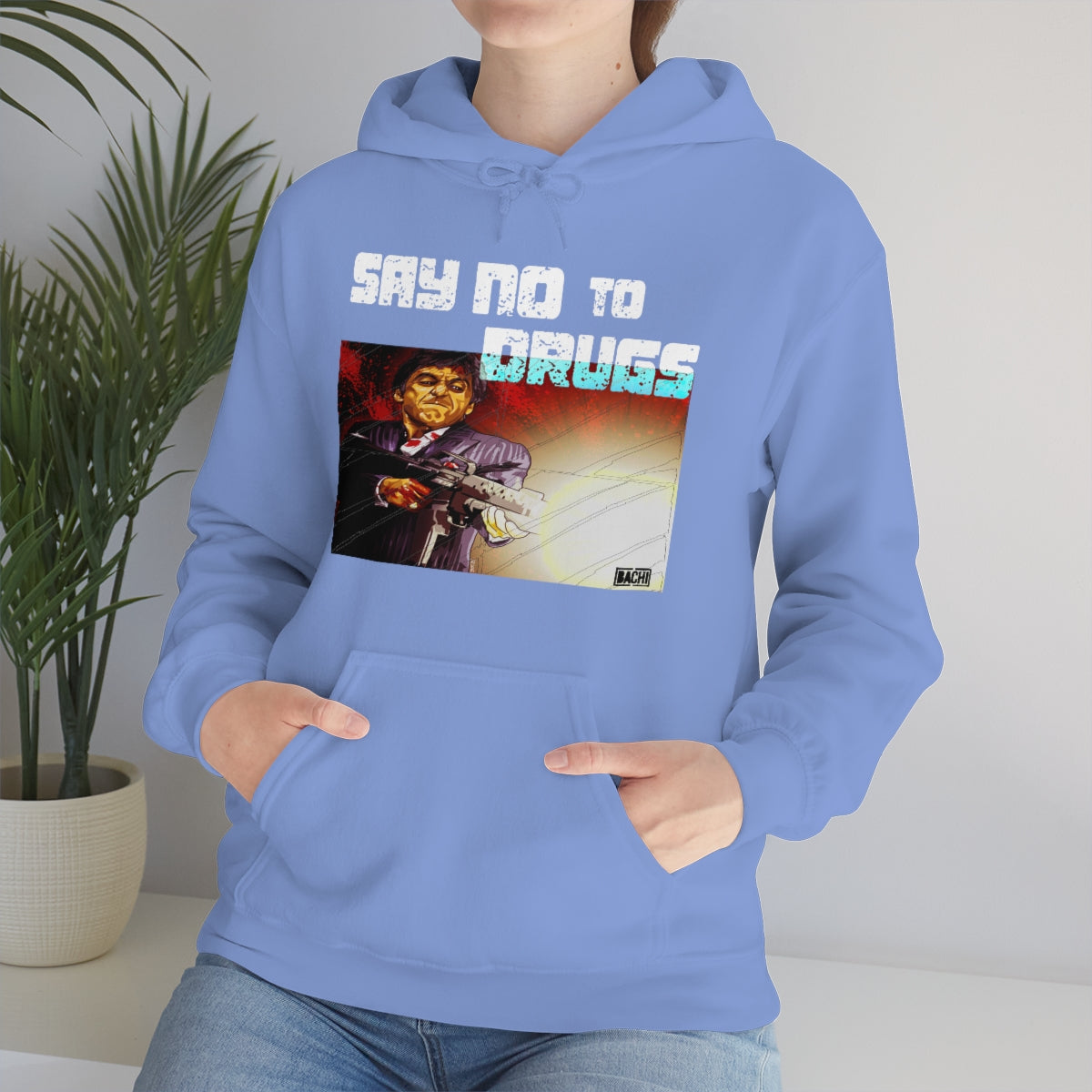 Unisex Hoodie Tony Montana Say No To Drugs