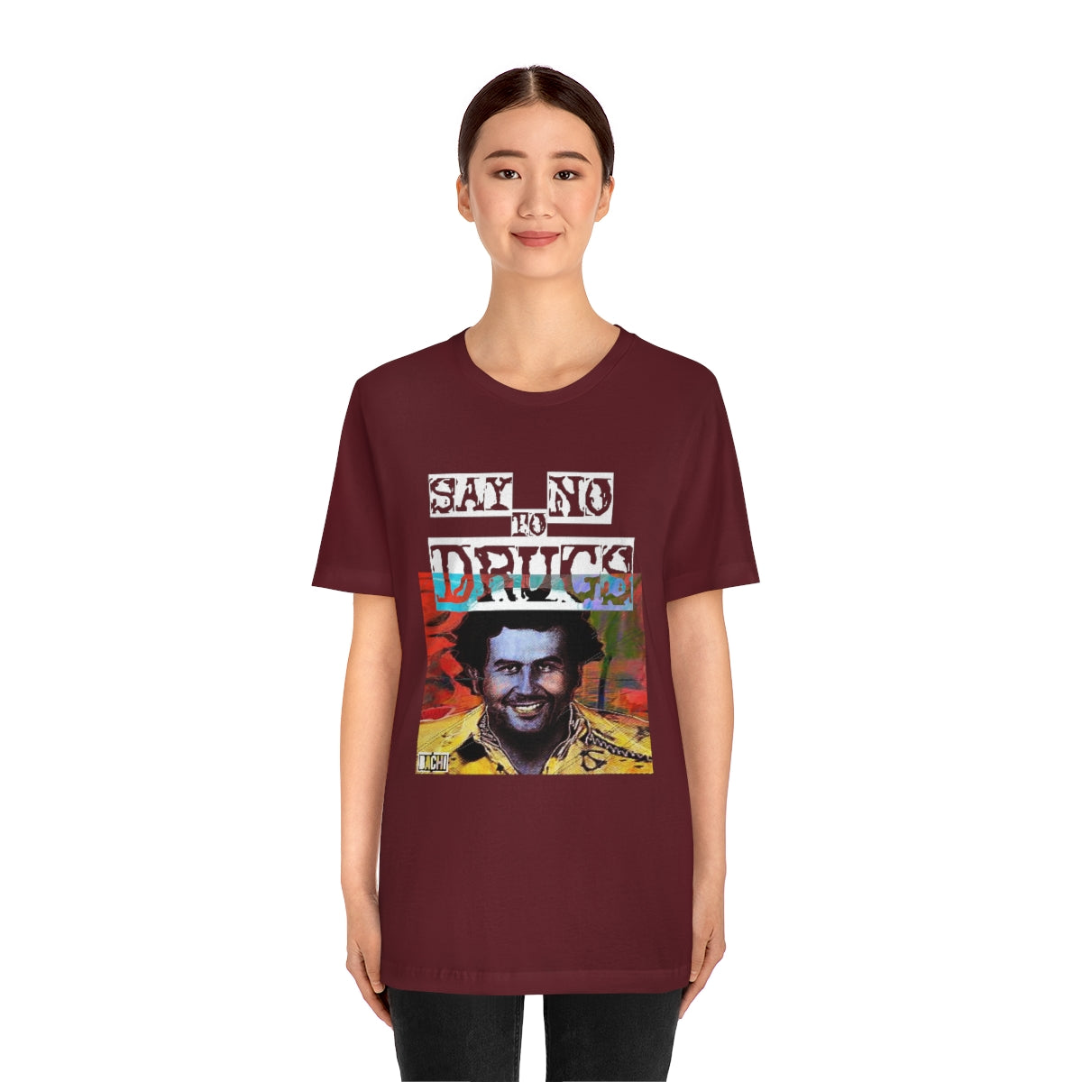 Unisex T-shirt Pablo Escobar Water Paint Art - Bachi Apparel
