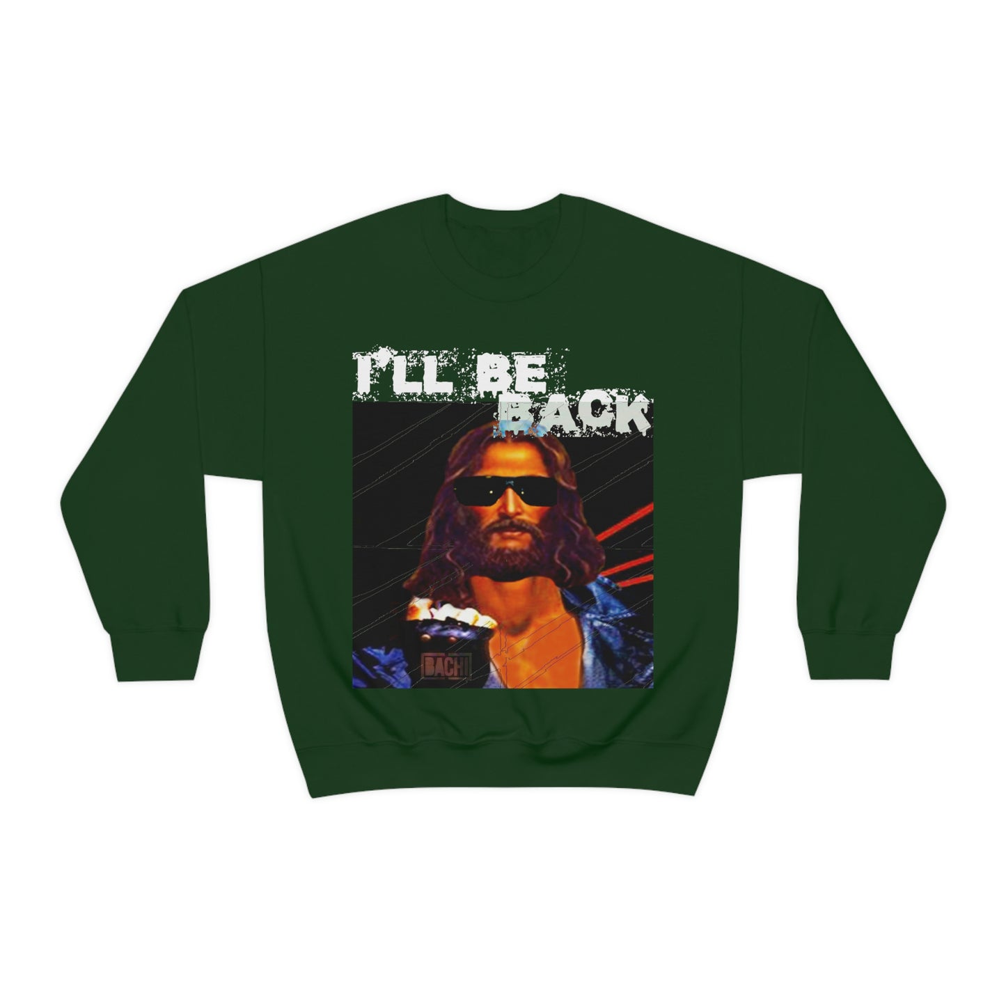 Unisex Sweatshirt Bachi Terminator Jesus