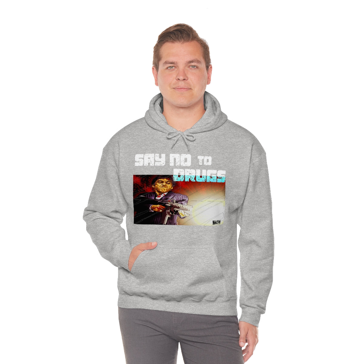 Unisex Hoodie Tony Montana Say No To Drugs