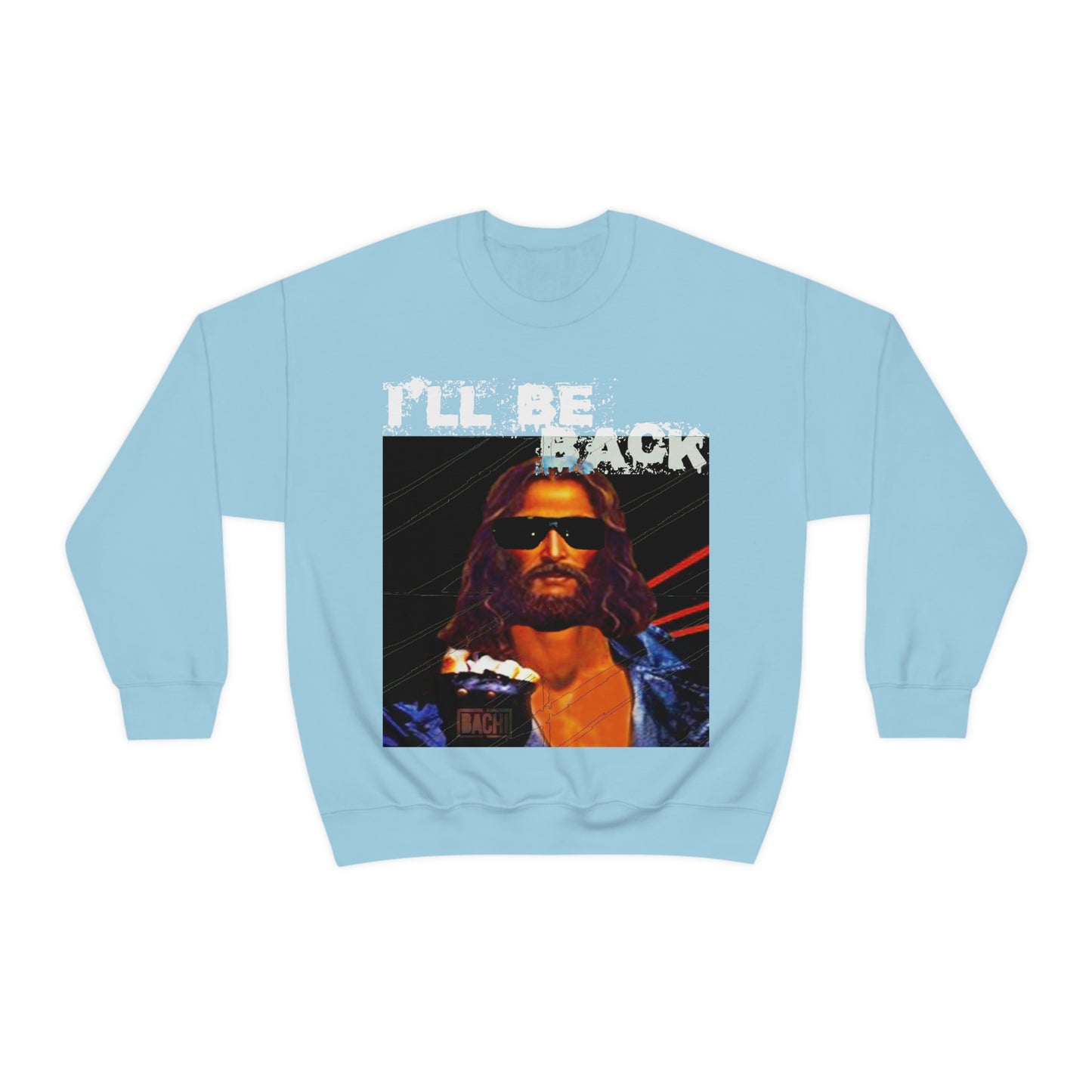 Unisex Sweatshirt Bachi Terminator Jesus