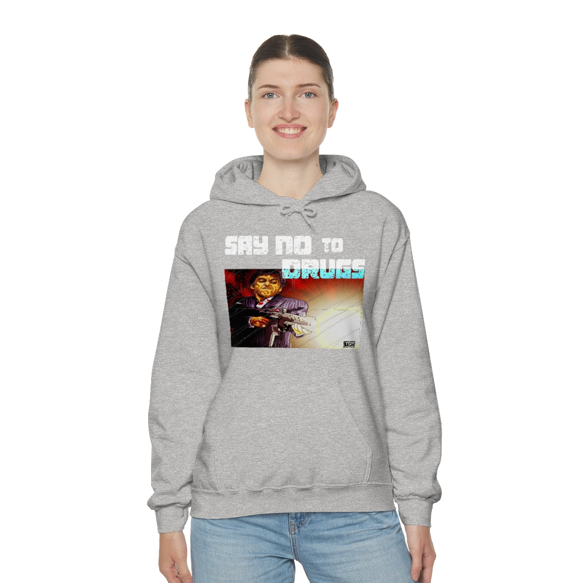 Unisex Hoodie Tony Montana Say No To Drugs