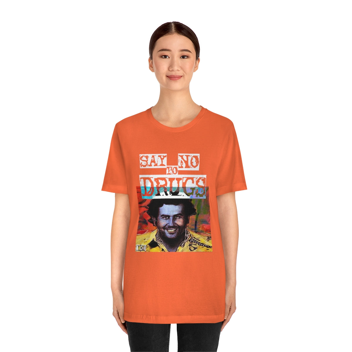 Unisex T-shirt Pablo Escobar Water Paint Art - Bachi Apparel
