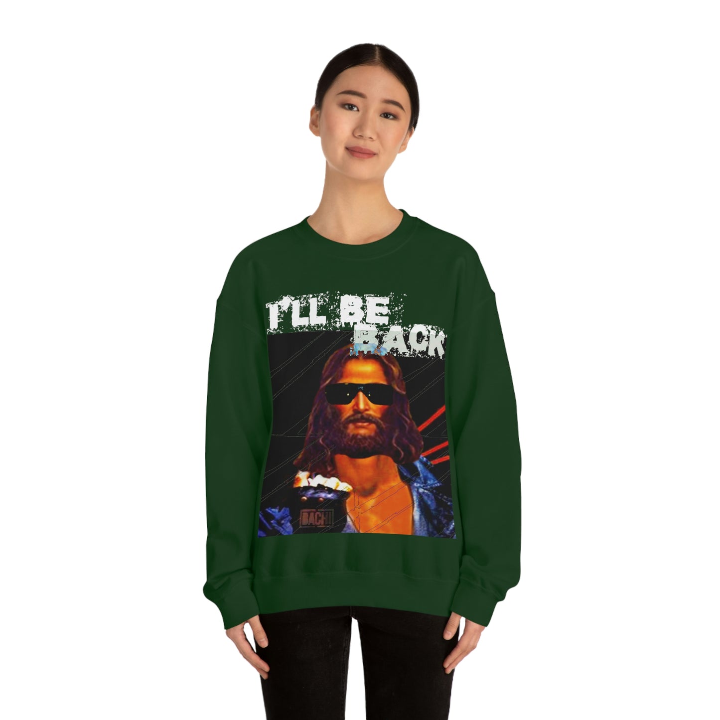 Unisex Sweatshirt Bachi Terminator Jesus