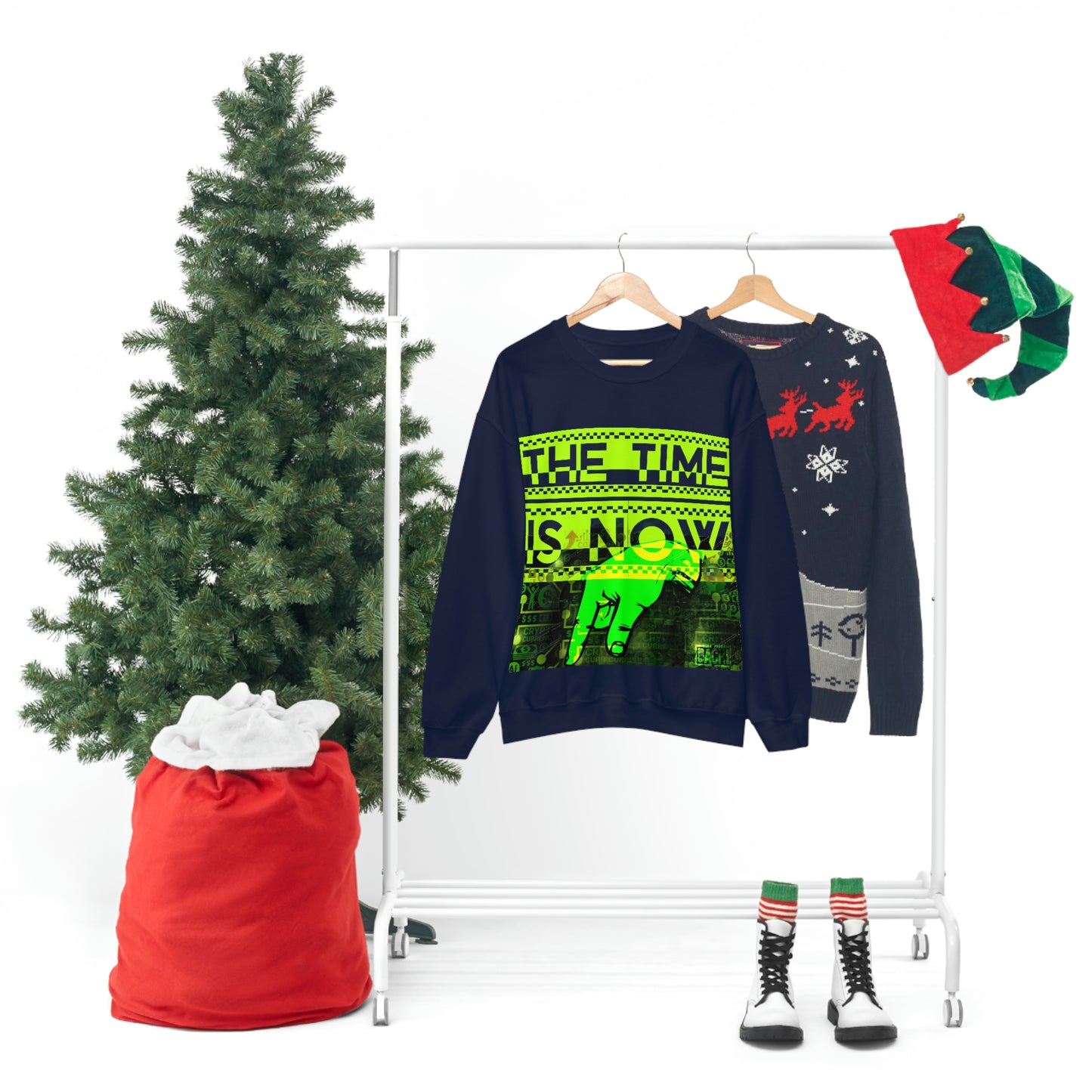 Unisex Sweatshirt The Time Is Now