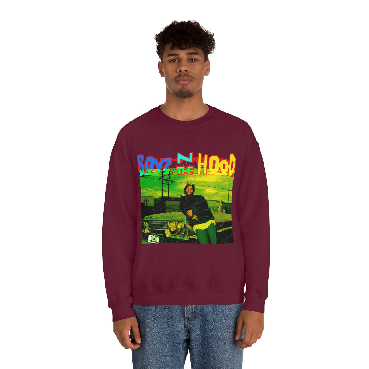 Unisex Sweater Bachi Boyz In The Hood Ice Cube Printify