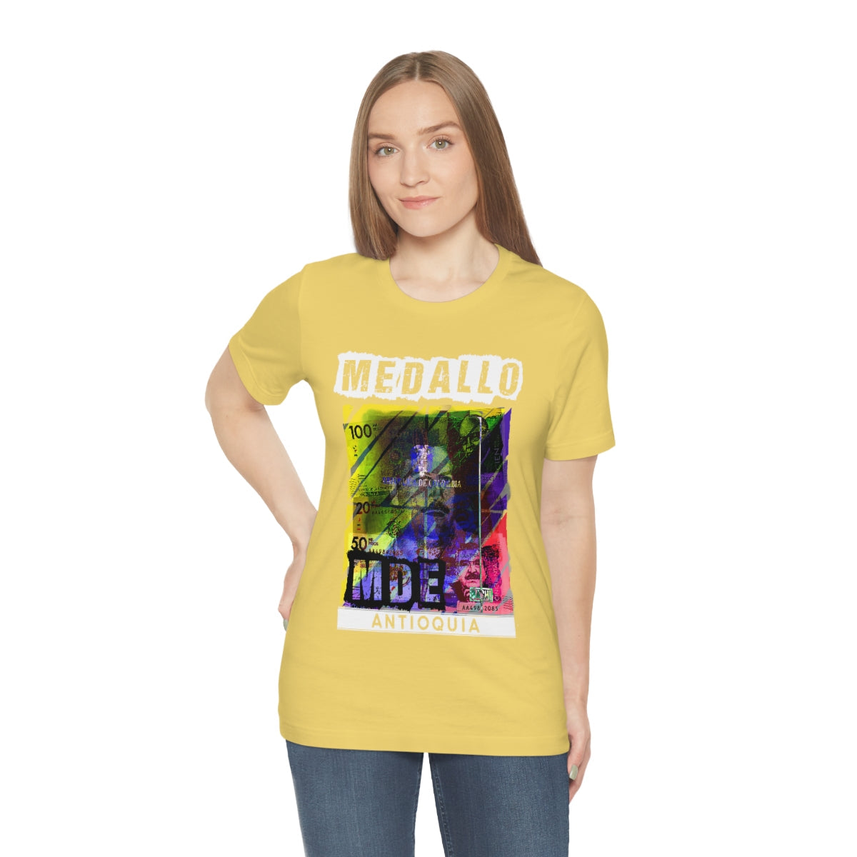 Unisex T-shirt Rep Your Country Medellin Colombia Medallo Printify