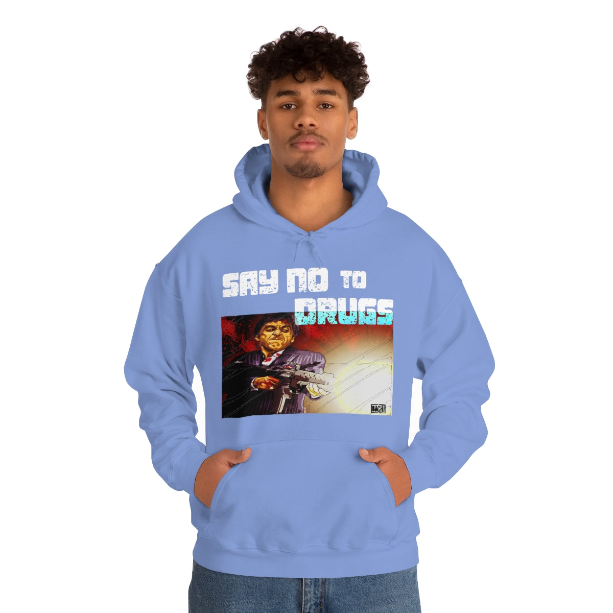 Unisex Hoodie Tony Montana Say No To Drugs