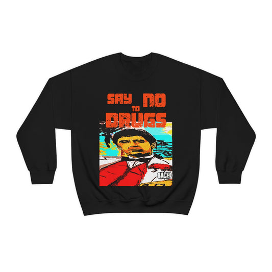 Unisex Sweatshirt Scarface Say No To Drugs Printify