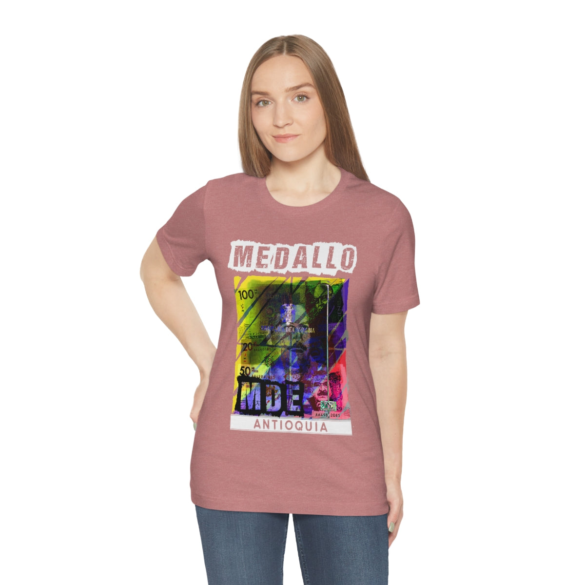 Unisex T-shirt Rep Your Country Medellin Colombia Medallo Printify