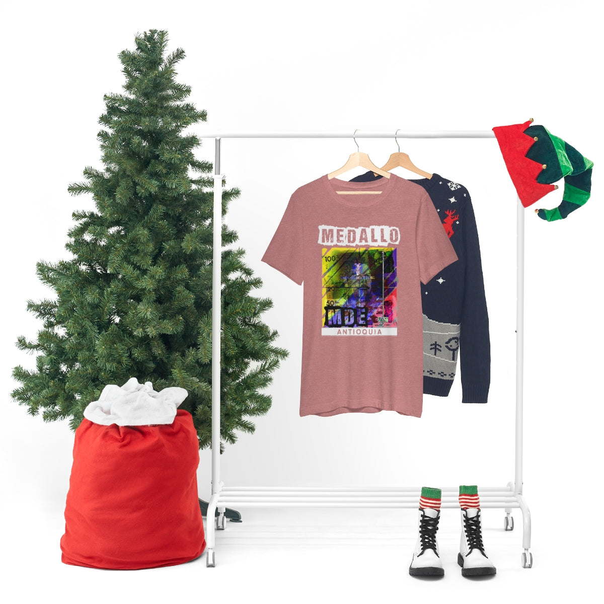 Unisex T-shirt Rep Your Country Medellin Colombia Medallo Printify