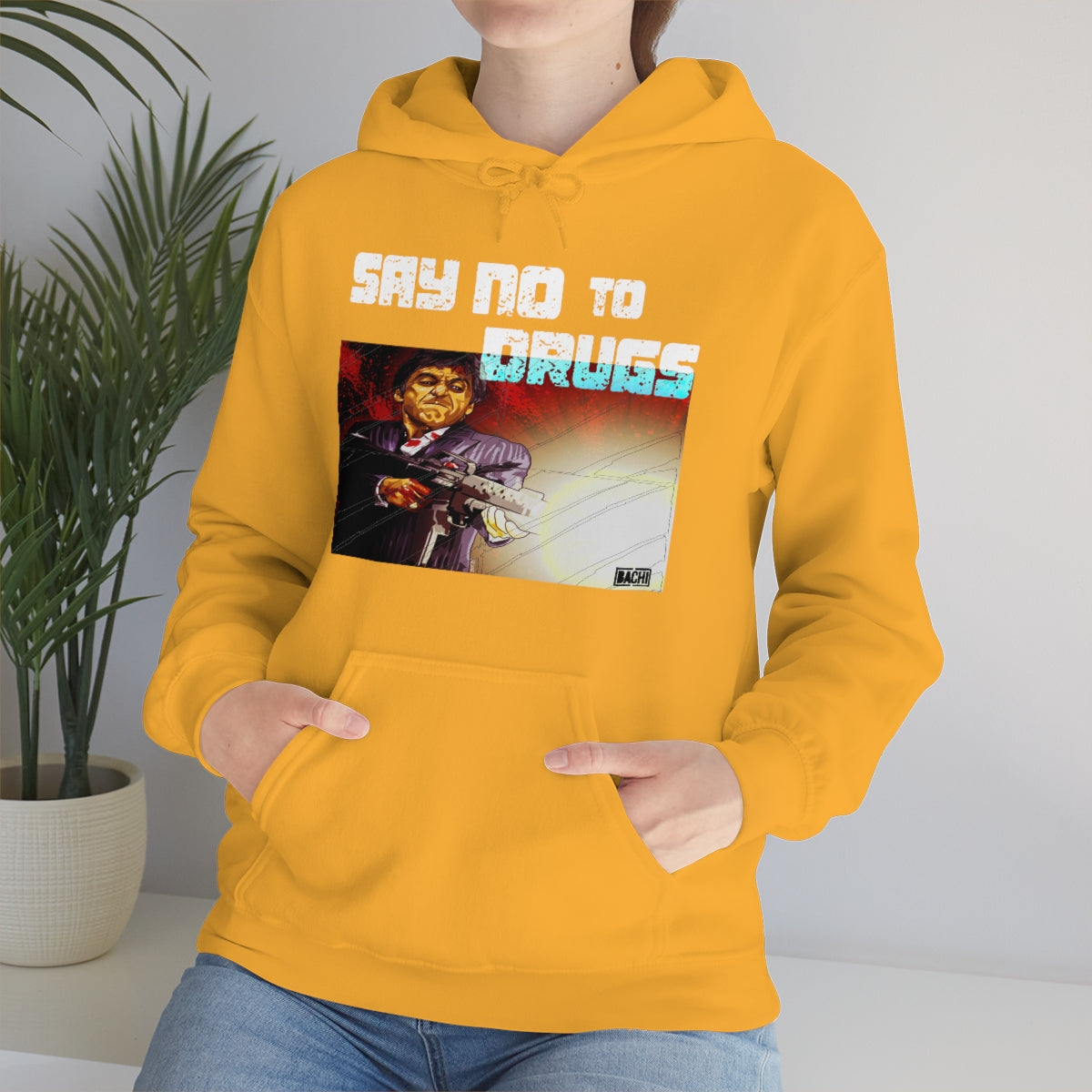 Unisex Hoodie Tony Montana Say No To Drugs
