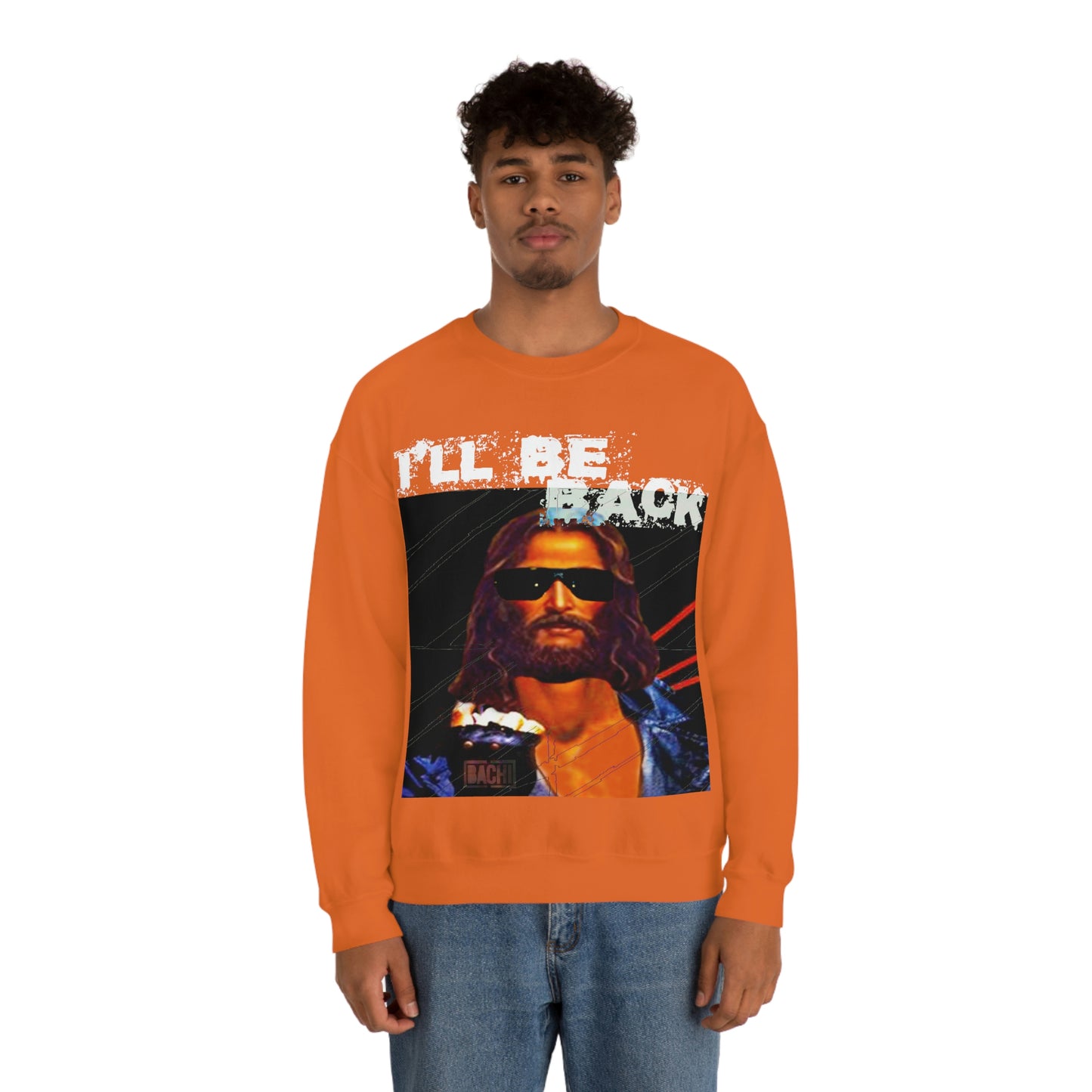 Unisex Sweatshirt Bachi Terminator Jesus