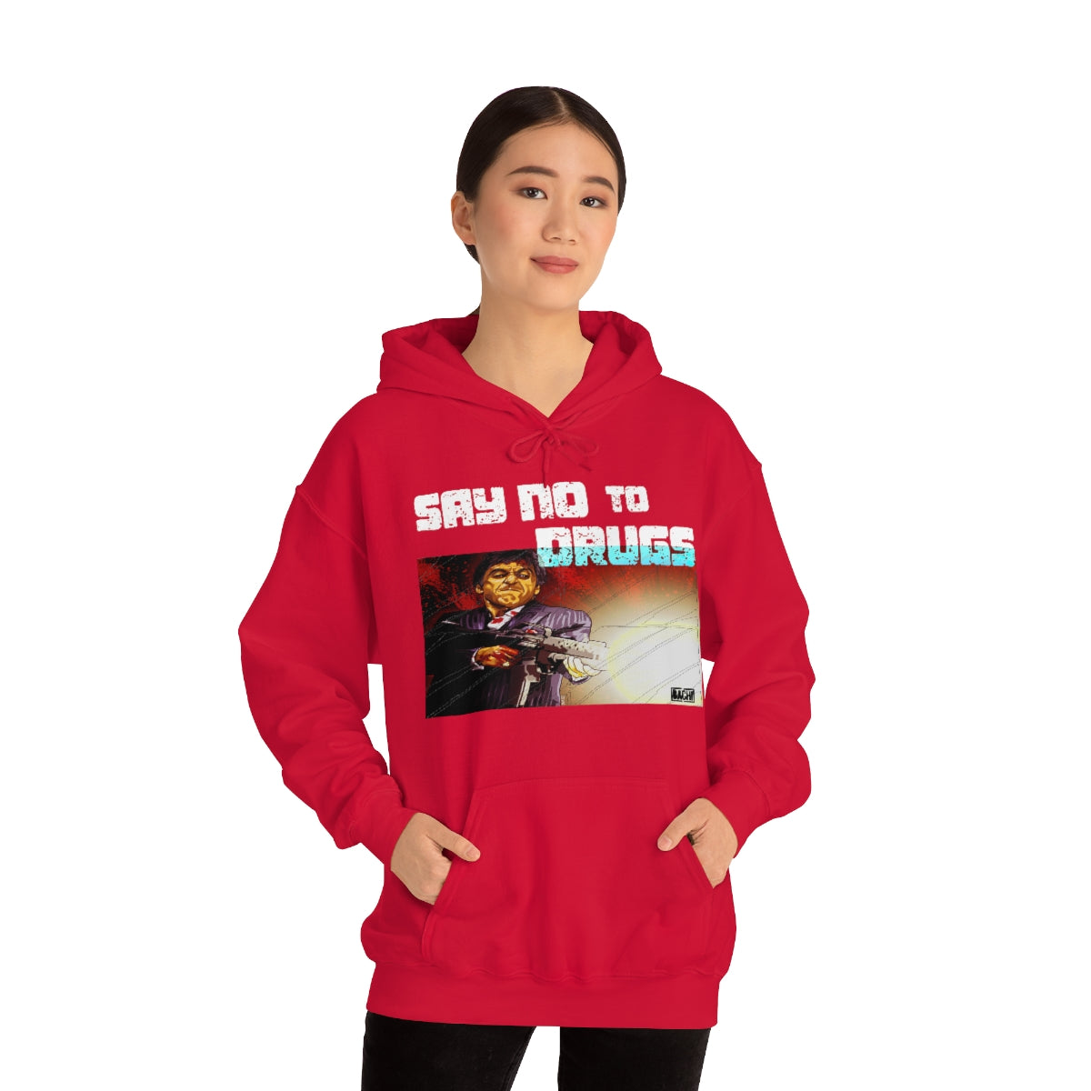 Unisex Hoodie Tony Montana Say No To Drugs