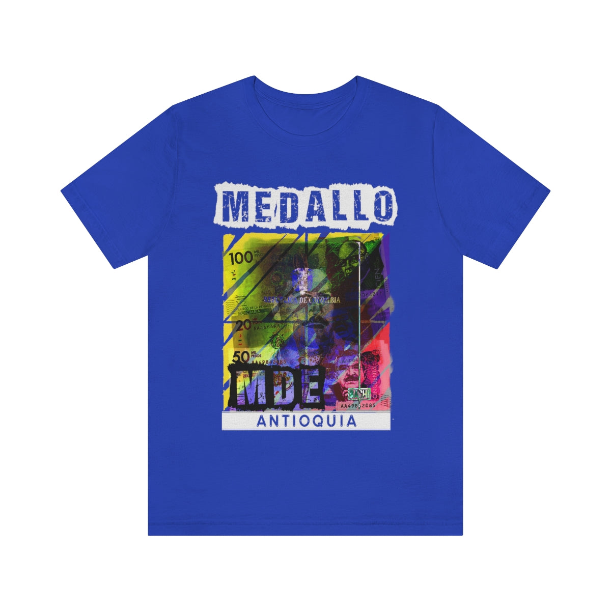 Unisex T-shirt Rep Your Country Medellin Colombia Medallo - Bachi Apparel