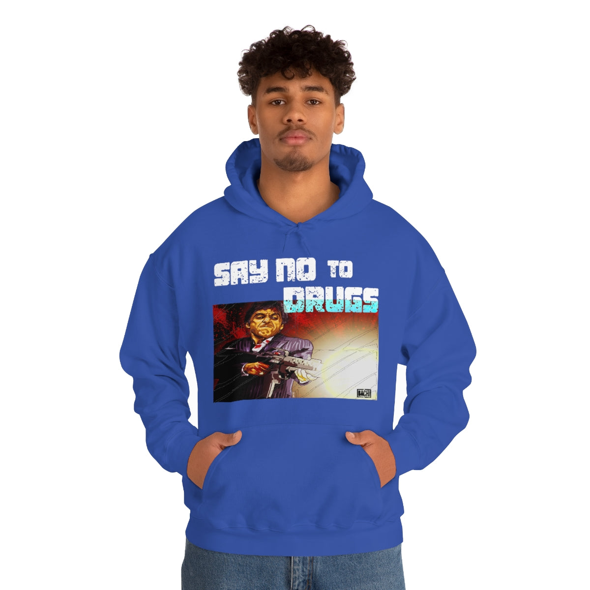 Unisex Hoodie Tony Montana Say No To Drugs