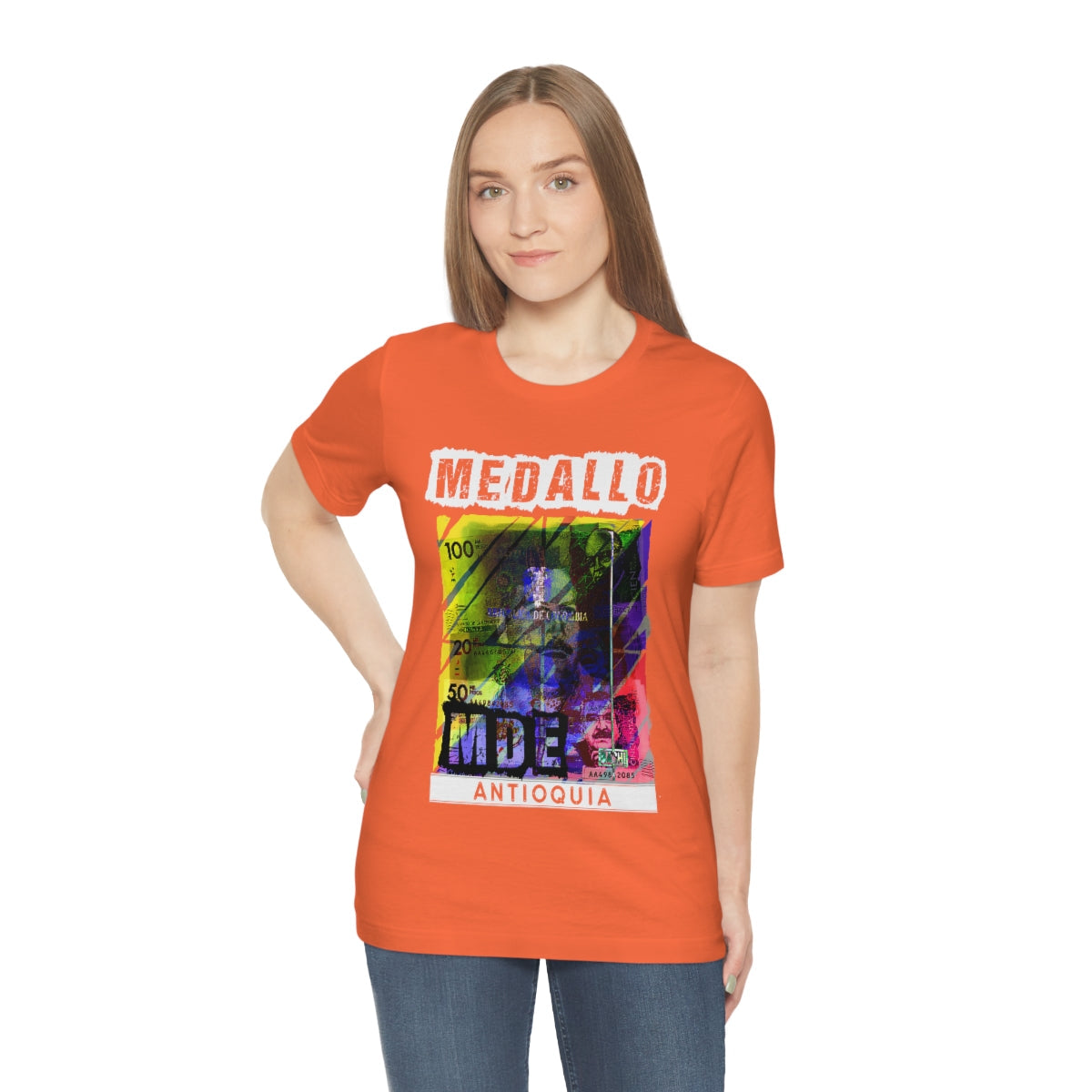 Unisex T-shirt Rep Your Country Medellin Colombia Medallo Printify