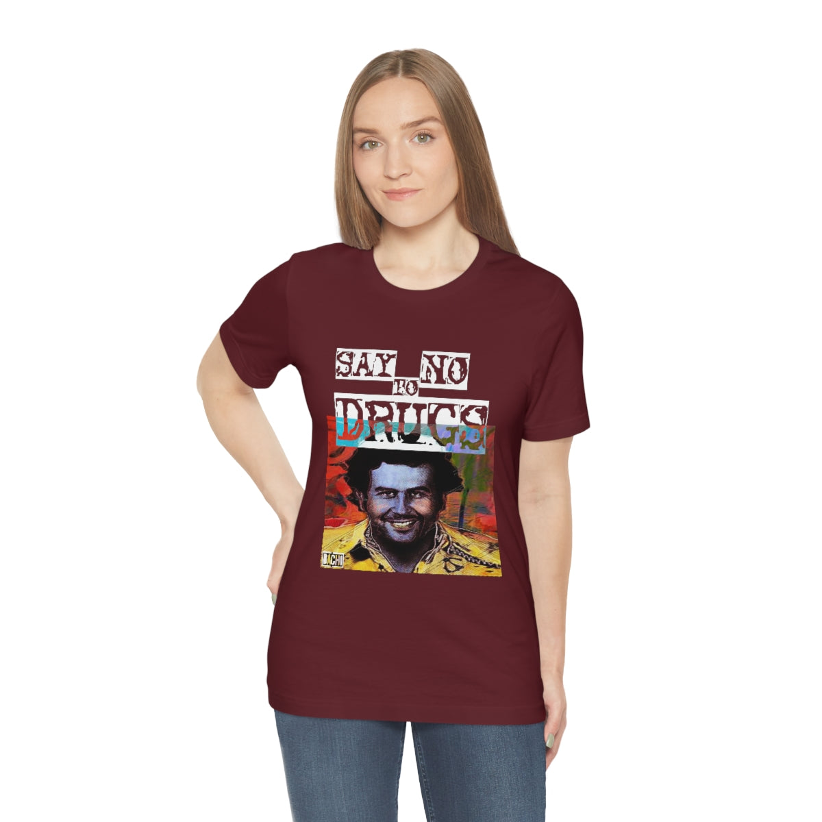 Unisex T-shirt Pablo Escobar Water Paint Art - Bachi Apparel