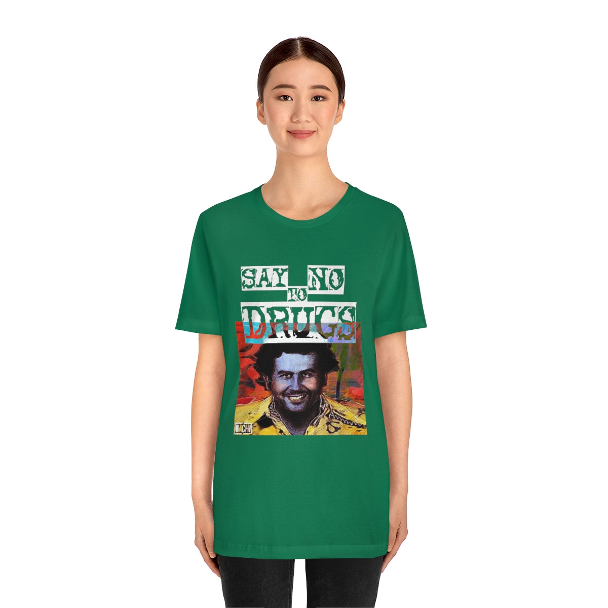 Unisex T-shirt Pablo Escobar Water Paint Art - Bachi Apparel