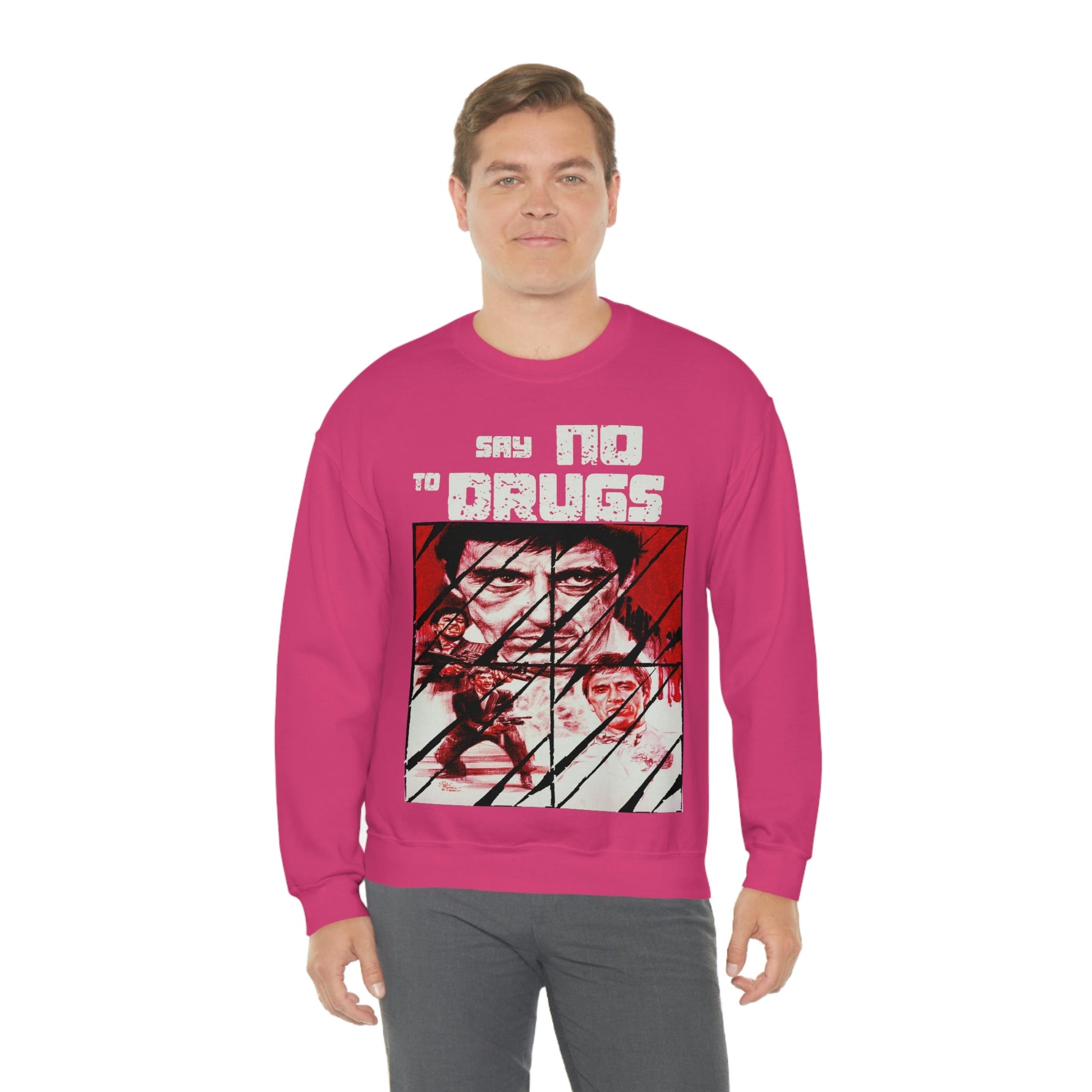 Unisex Sweater Scarface faces Printify