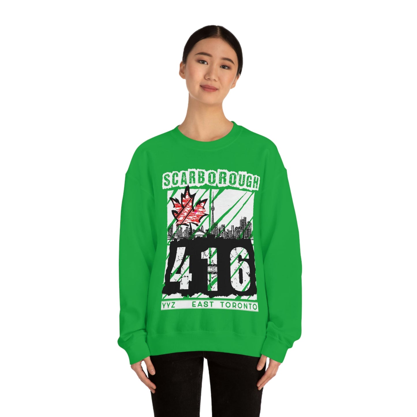 Unisex Sweatshirt Scarborough 416 Toronto Printify