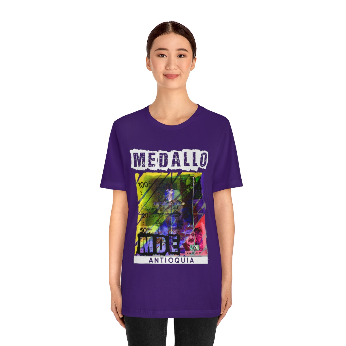 Unisex T-shirt Rep Your Country Medellin Colombia Medallo Printify