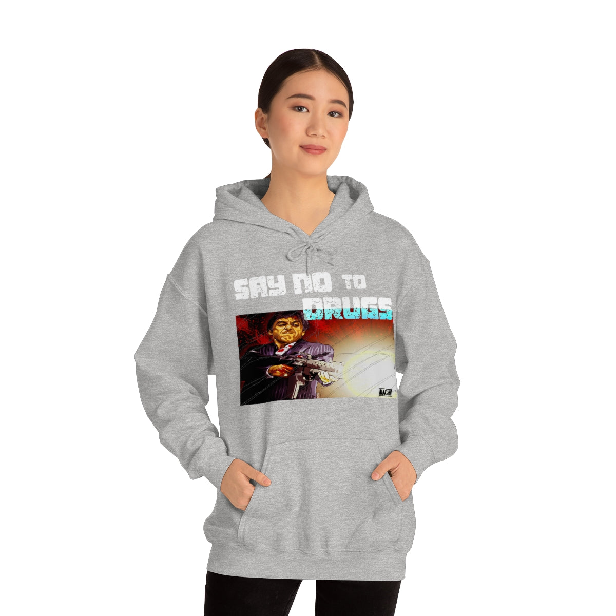 Unisex Hoodie Tony Montana Say No To Drugs