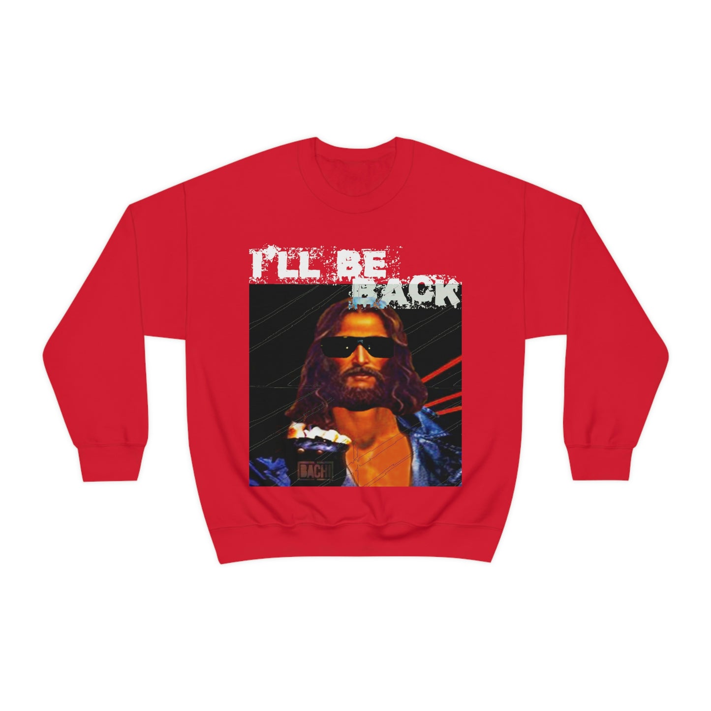 Unisex Sweatshirt Bachi Terminator Jesus