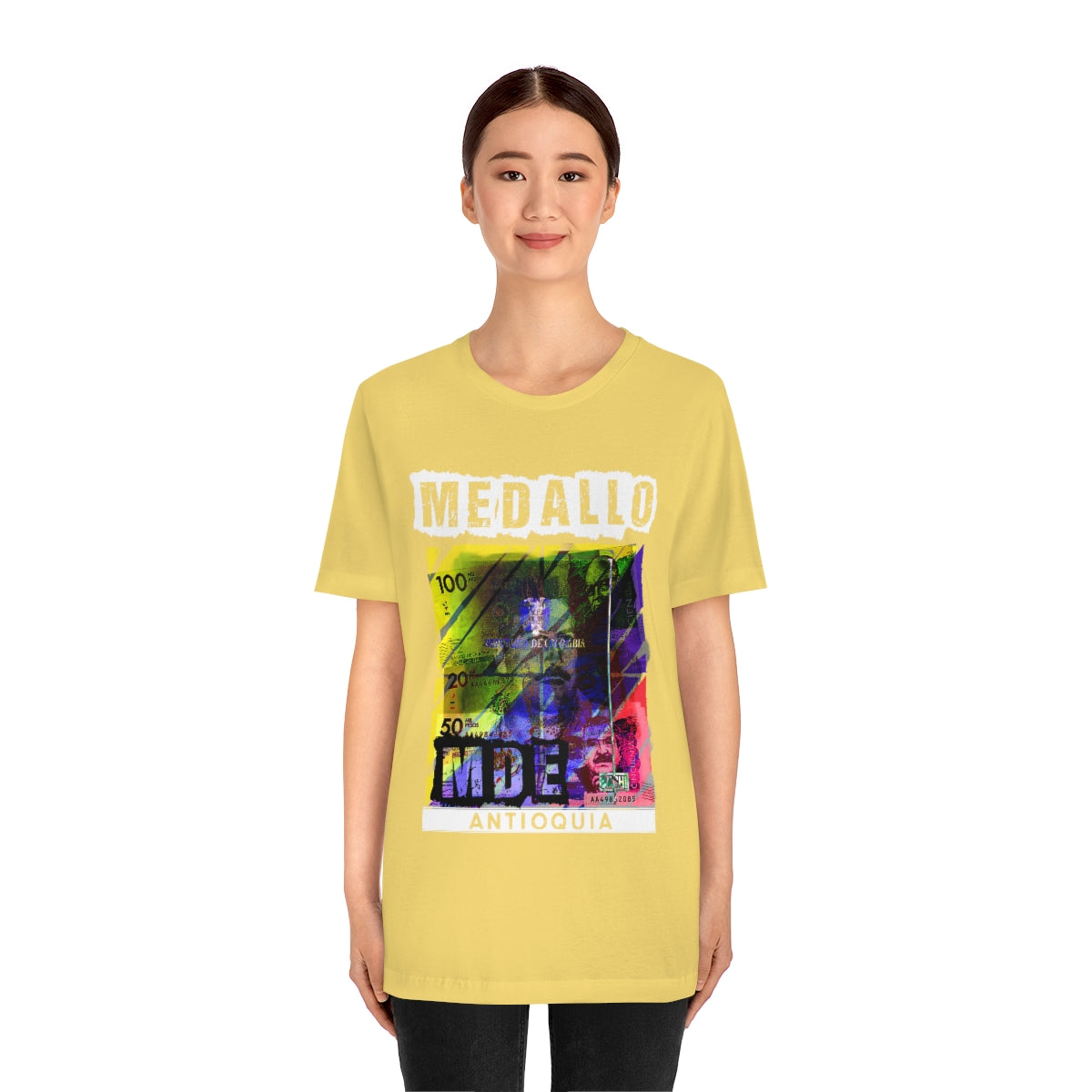 Unisex T-shirt Rep Your Country Medellin Colombia Medallo - Bachi Apparel